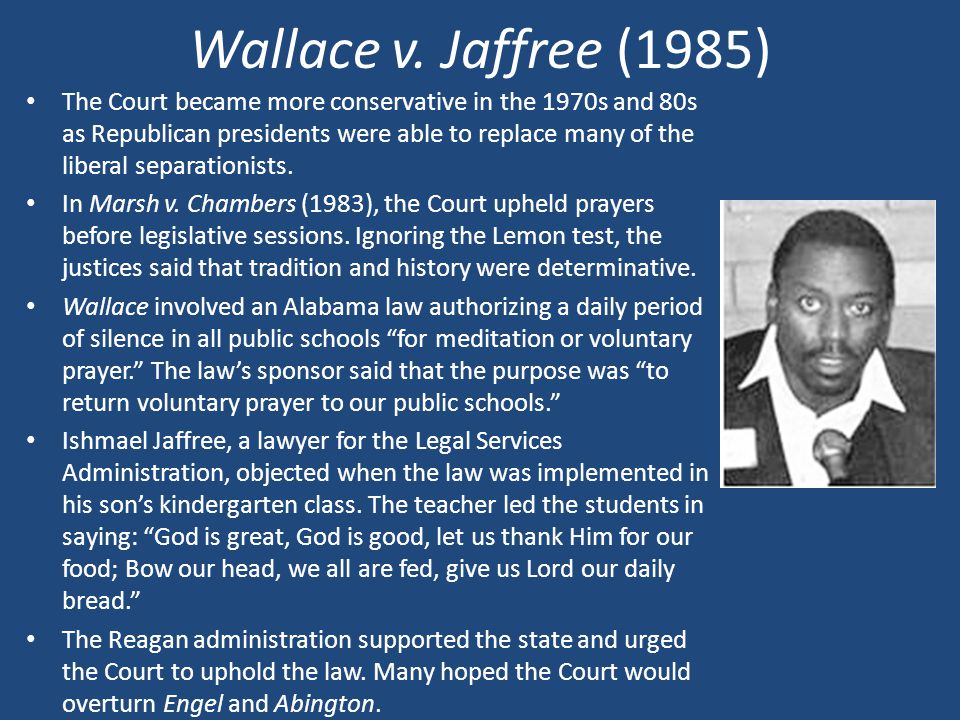 Wallace v jaffree top